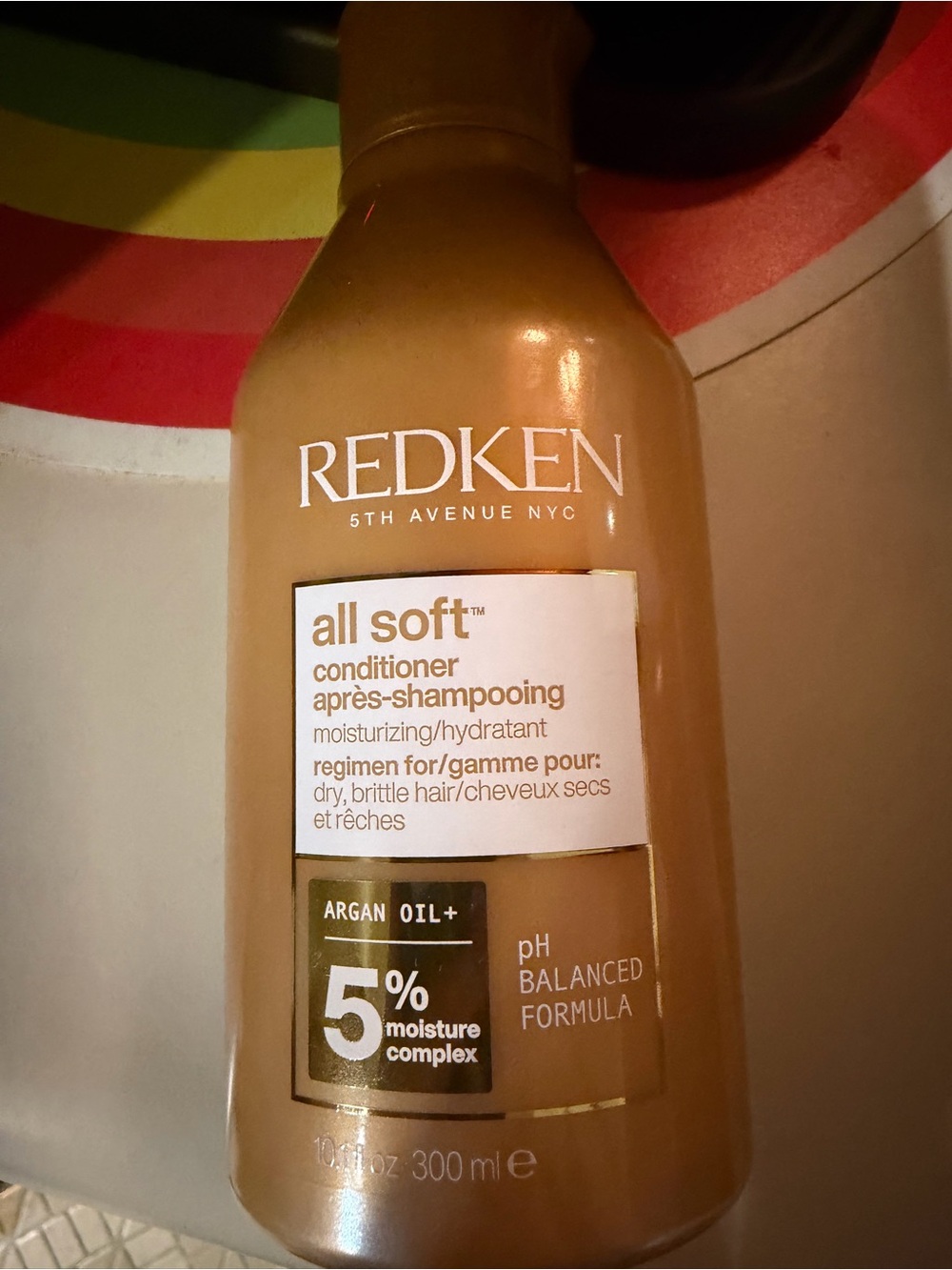 Redken All Soft Conditioner - Gold Bottle